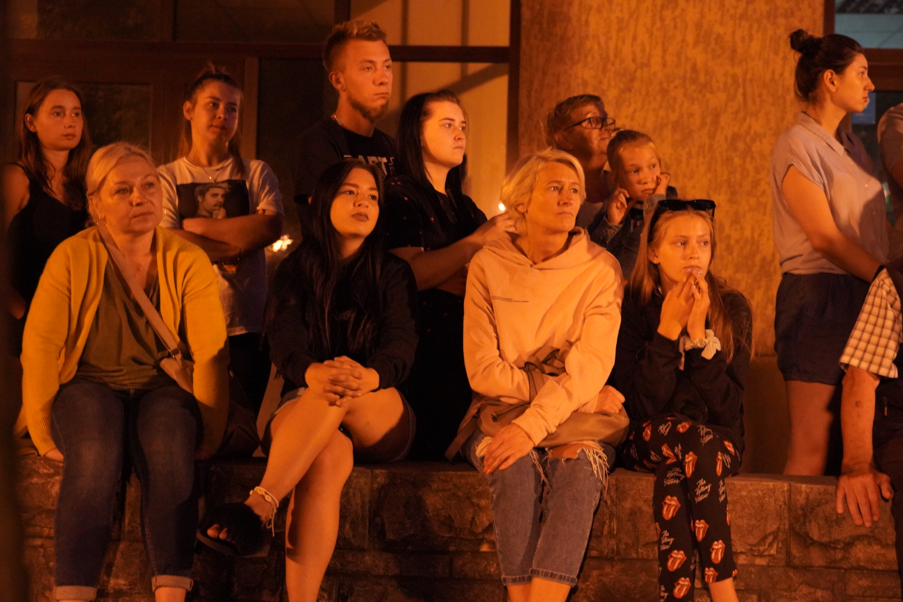 Słupecki rynek w ogniu. Patrzyły na to setki słupczan