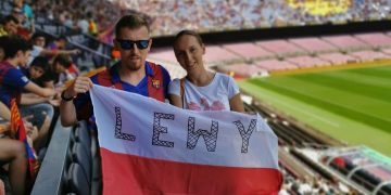 Polecieli do Barcelony, by osobiście powitać Lewandowskiego