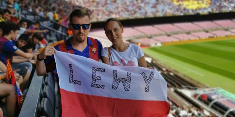 Polecieli do Barcelony, by osobiście powitać Lewandowskiego