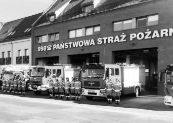 Strażacy w żałobie. Oddali hołd