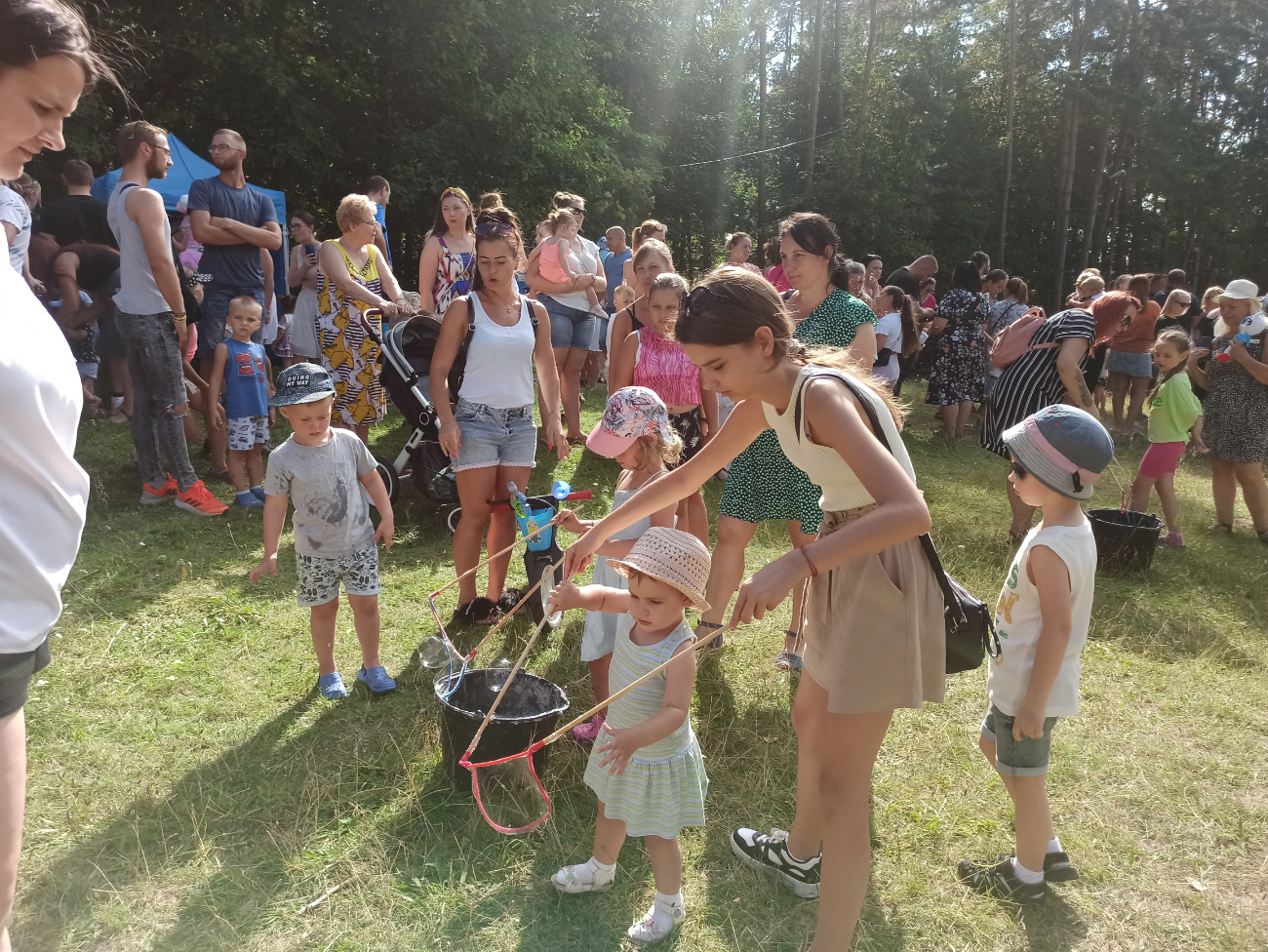 Tłumy słupczan nad jeziorem. Zobacz zdjęcia