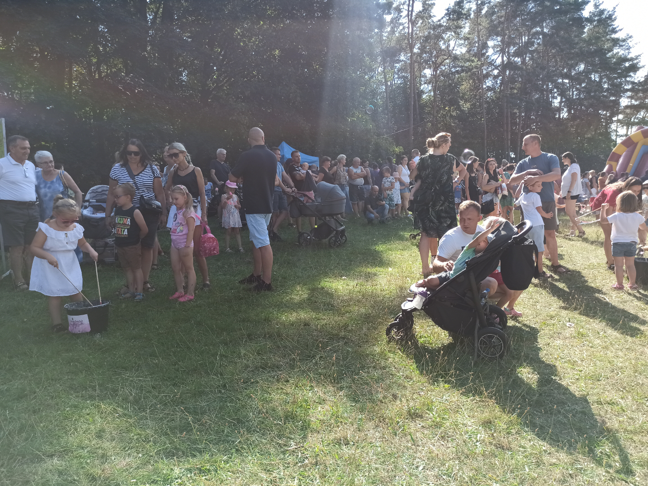 Tłumy słupczan nad jeziorem. Zobacz zdjęcia