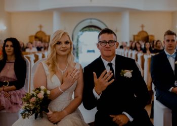 Justyna i Norbert. Wszystkiego, co najlepsze!