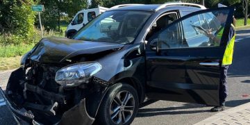 Wypadek w Młodojewie. Jedna osoba w szpitalu