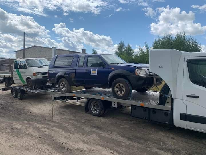 Tak wygląda samochód, którzy przekazali mieszkańcy naszego powiatu