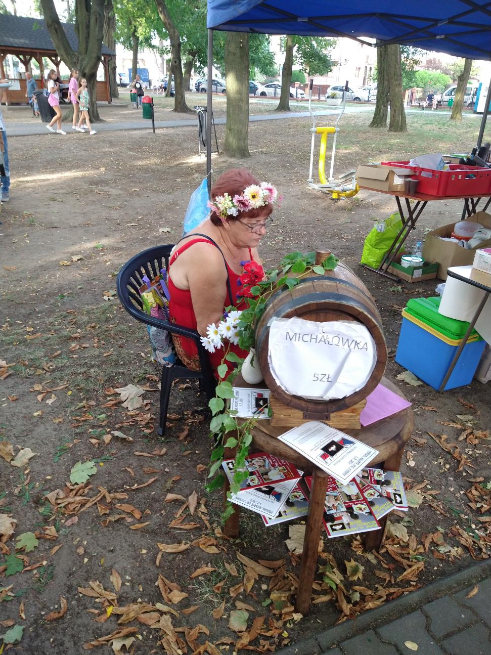 Tłumy na dożynkach parafialnych w Ciążeniu