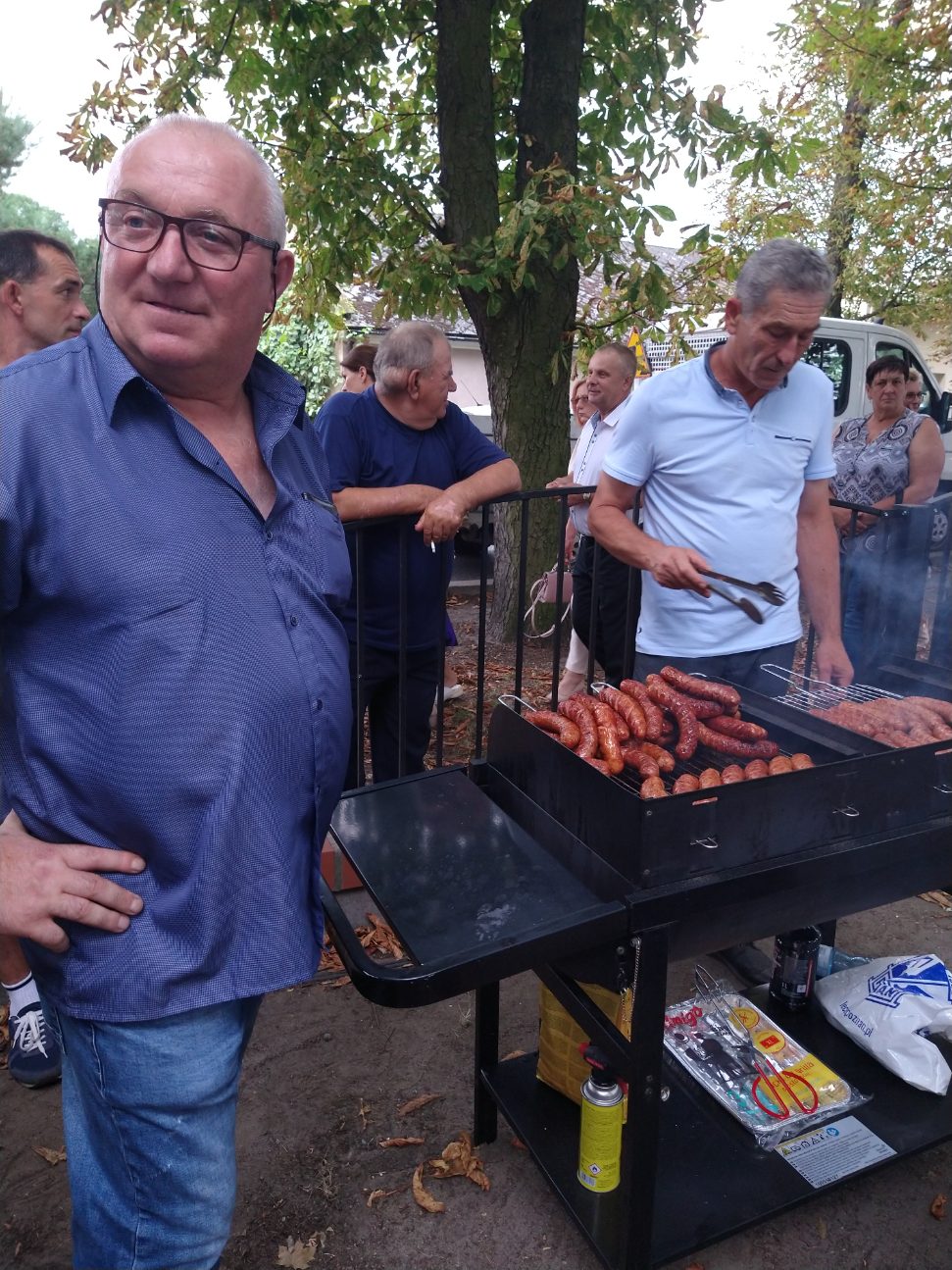Tłumy na dożynkach parafialnych w Ciążeniu