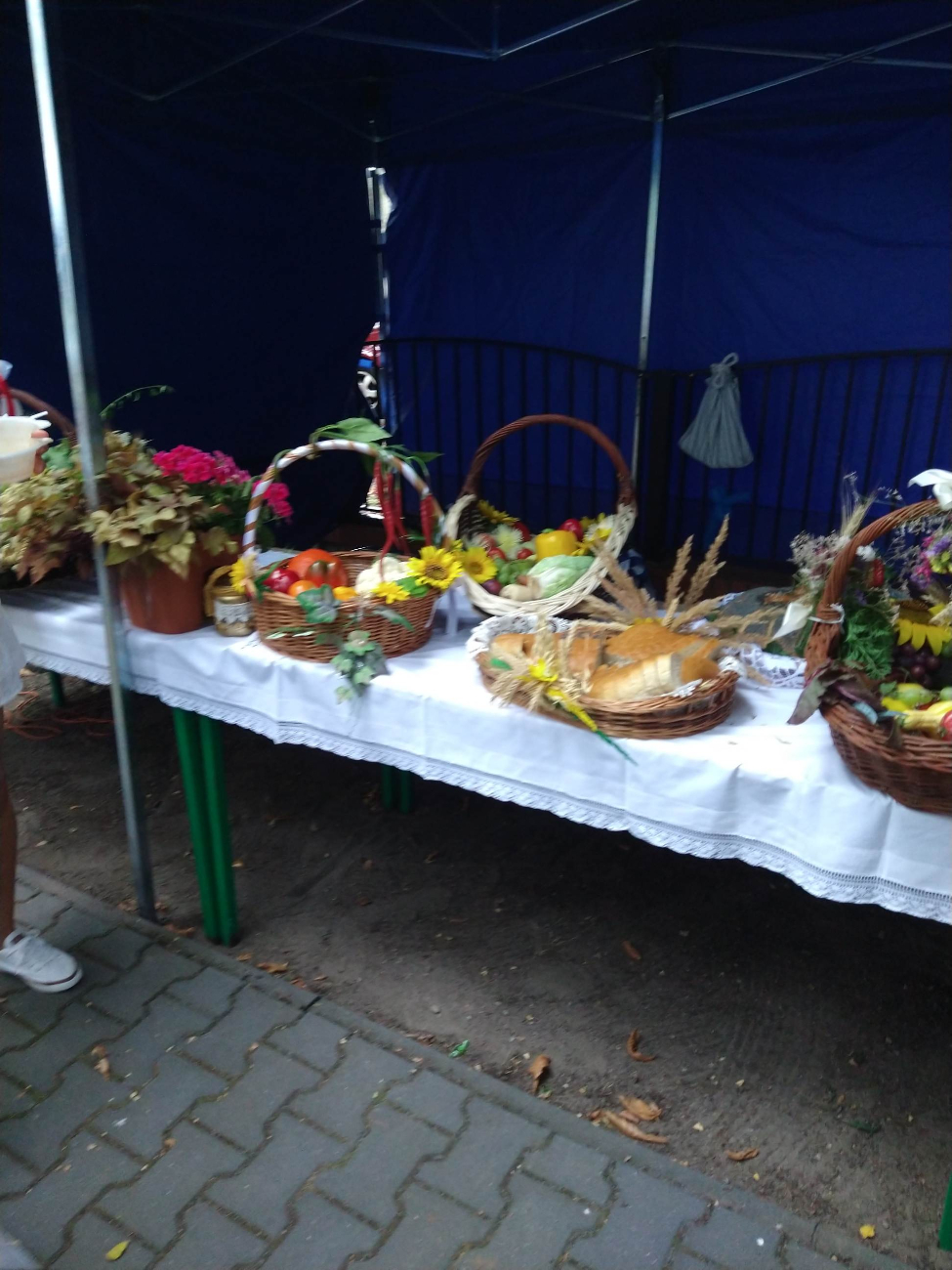 Tłumy na dożynkach parafialnych w Ciążeniu