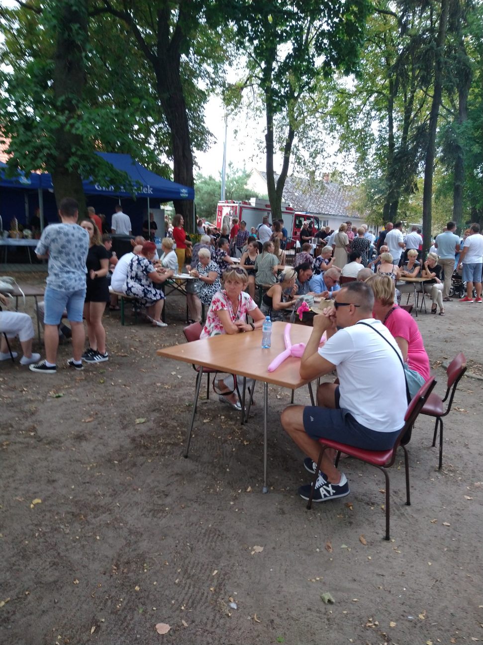 Tłumy na dożynkach parafialnych w Ciążeniu
