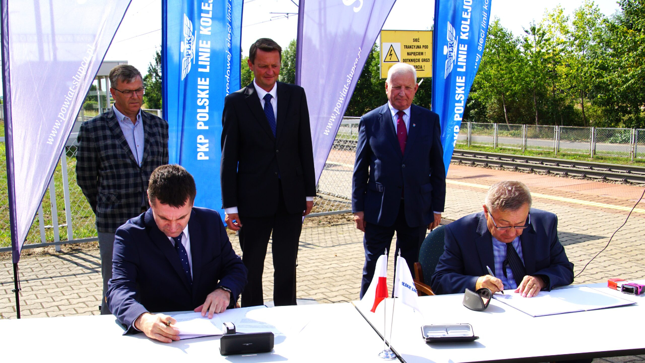 Kolej zmodernizuje słupeckie perony