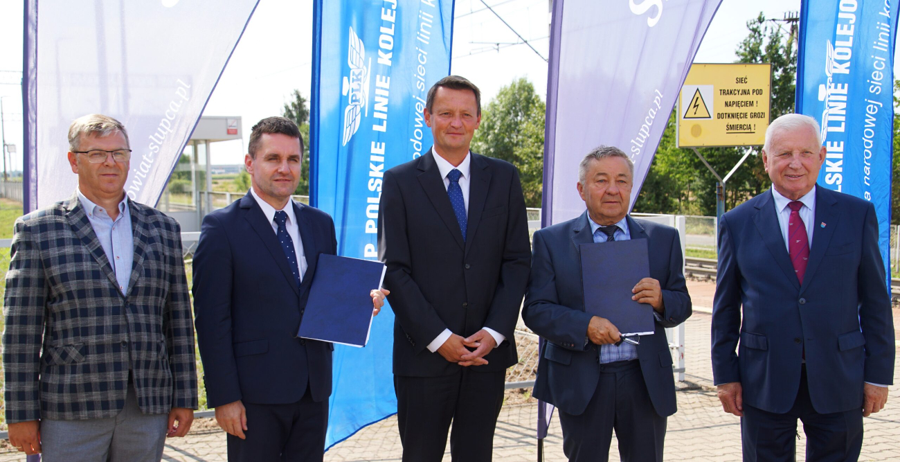 Kolej zmodernizuje słupeckie perony