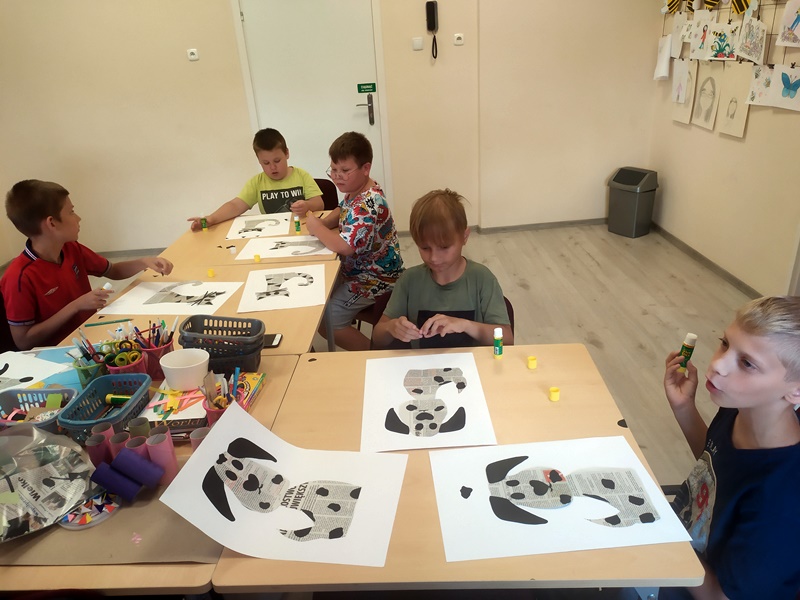 Aktywny lipiec w strzałkowskiej świetlicy