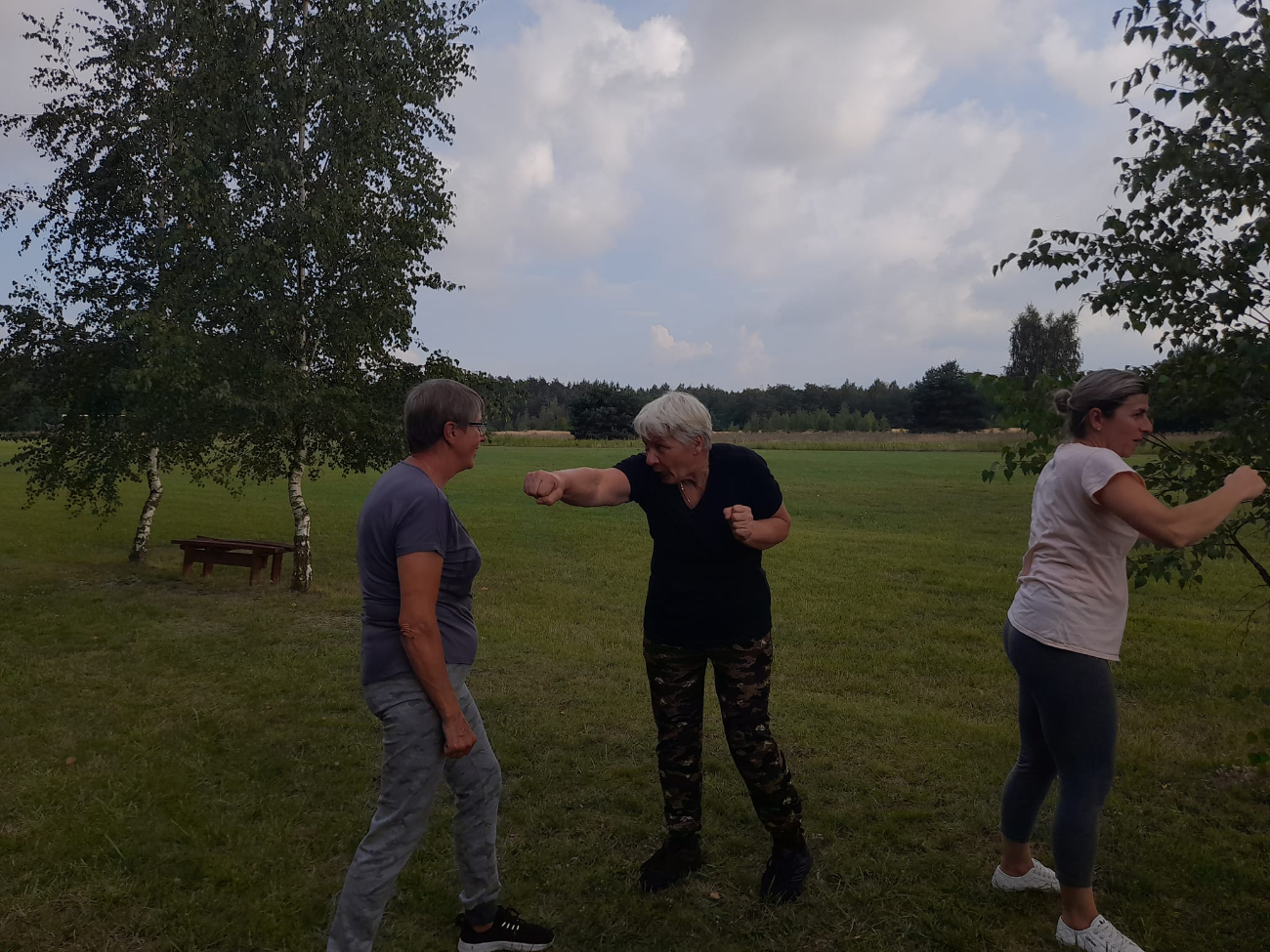 Panie z KGW na szkoleniu z samoobrony