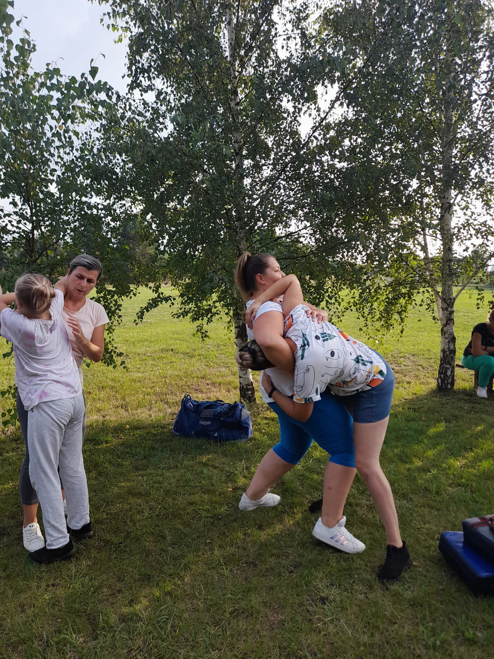 Panie z KGW na szkoleniu z samoobrony