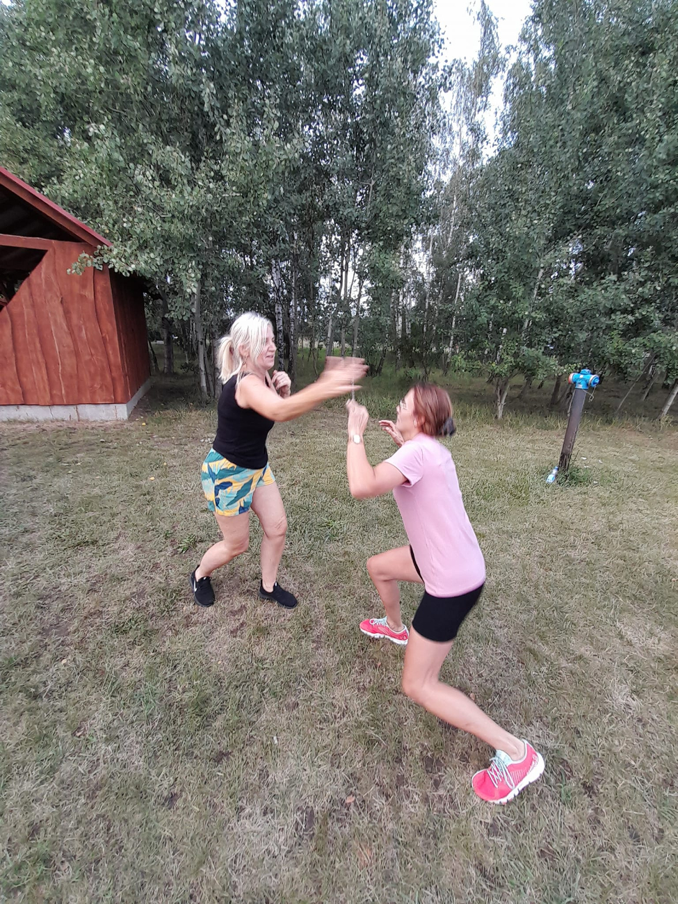 Panie z KGW na szkoleniu z samoobrony