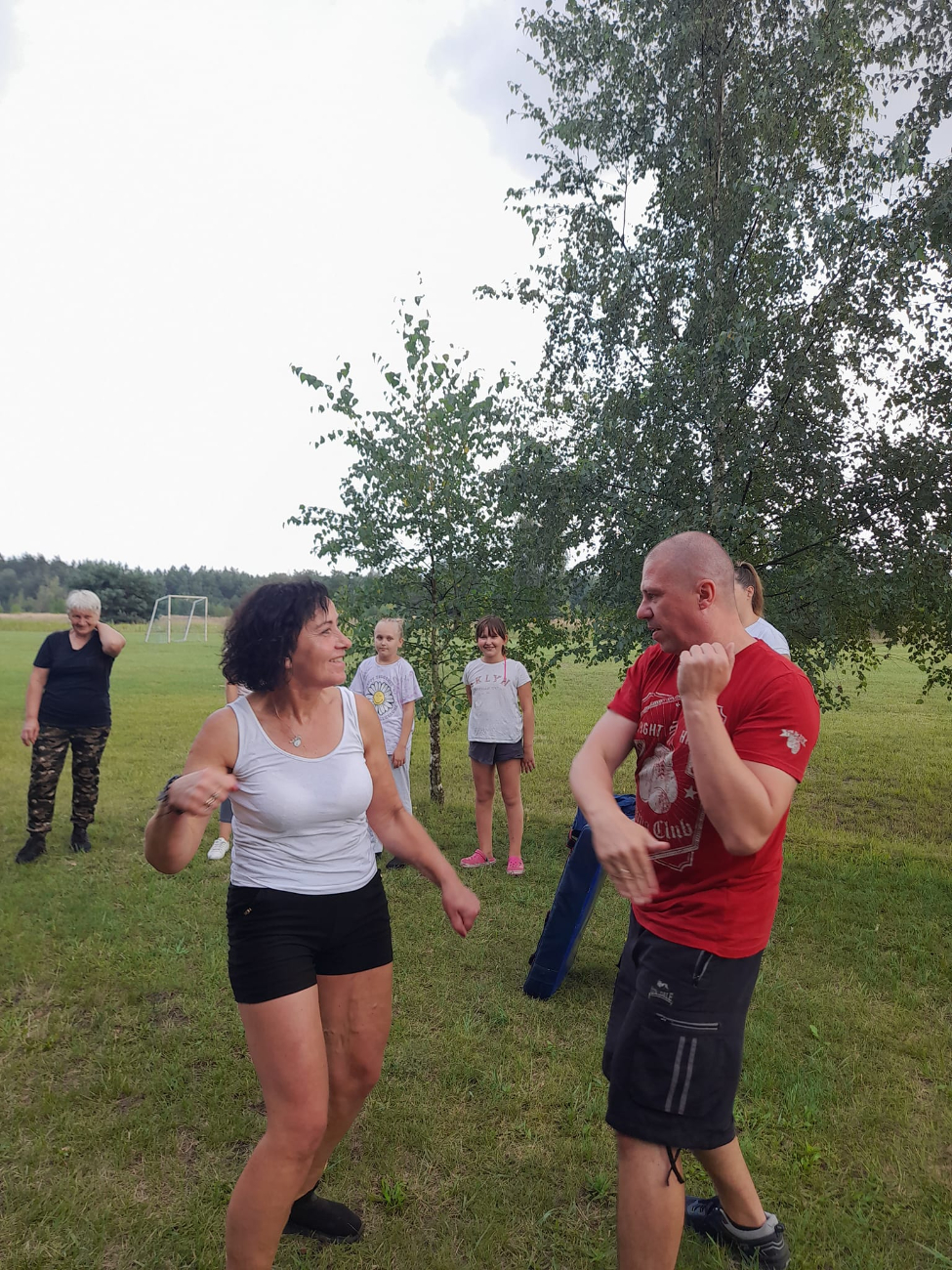 Panie z KGW na szkoleniu z samoobrony