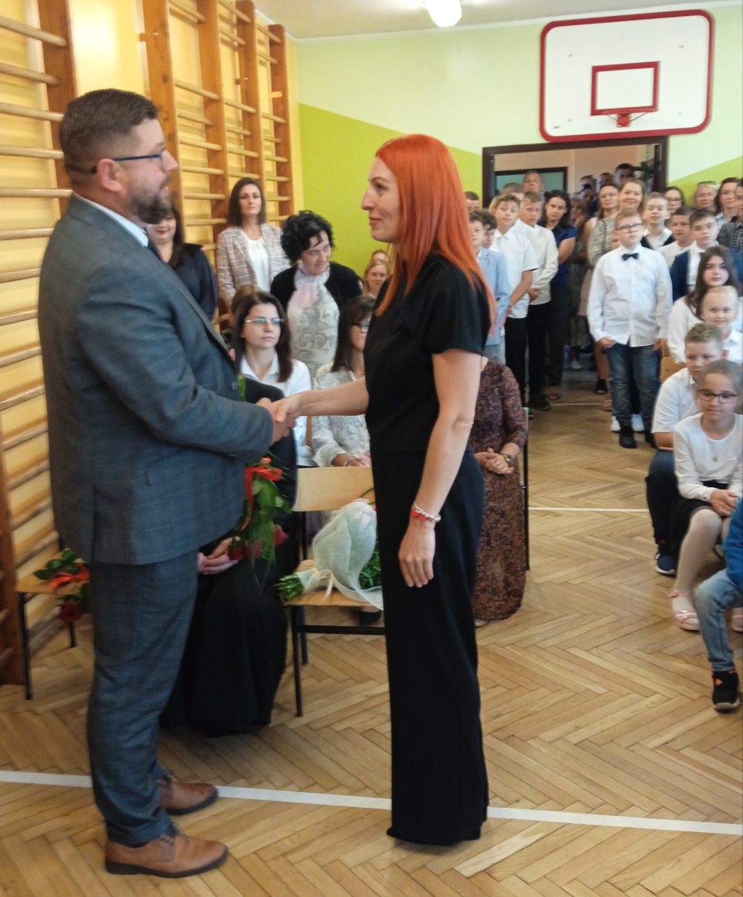 Pożegnanie dotychczasowego dyrektora i powitanie nowego w Kotuni