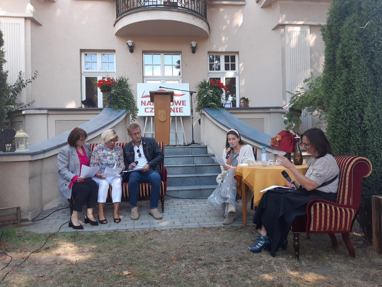 Anna Dereszowska czytała w Słupcy Mickiewicza