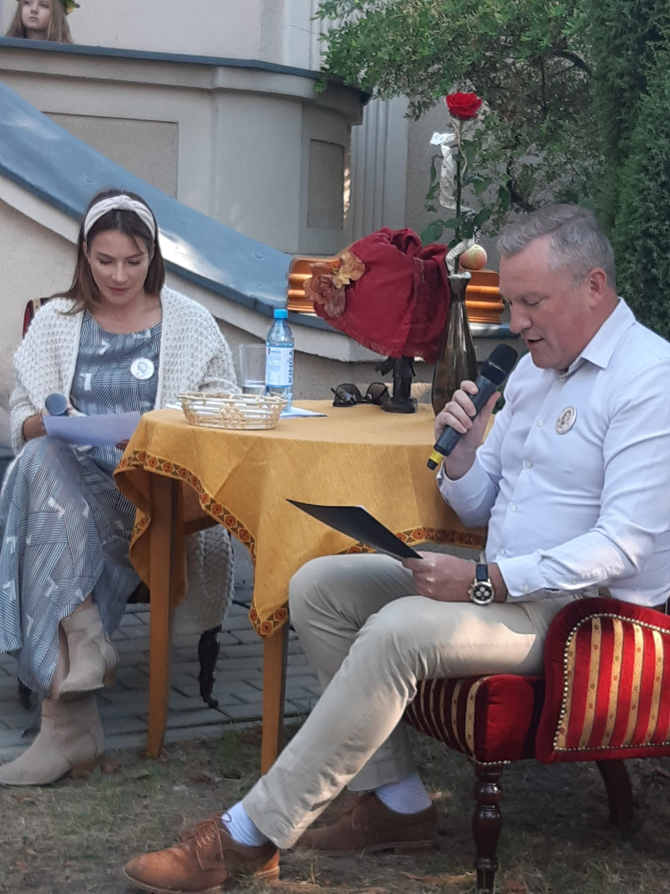 Anna Dereszowska czytała w Słupcy Mickiewicza