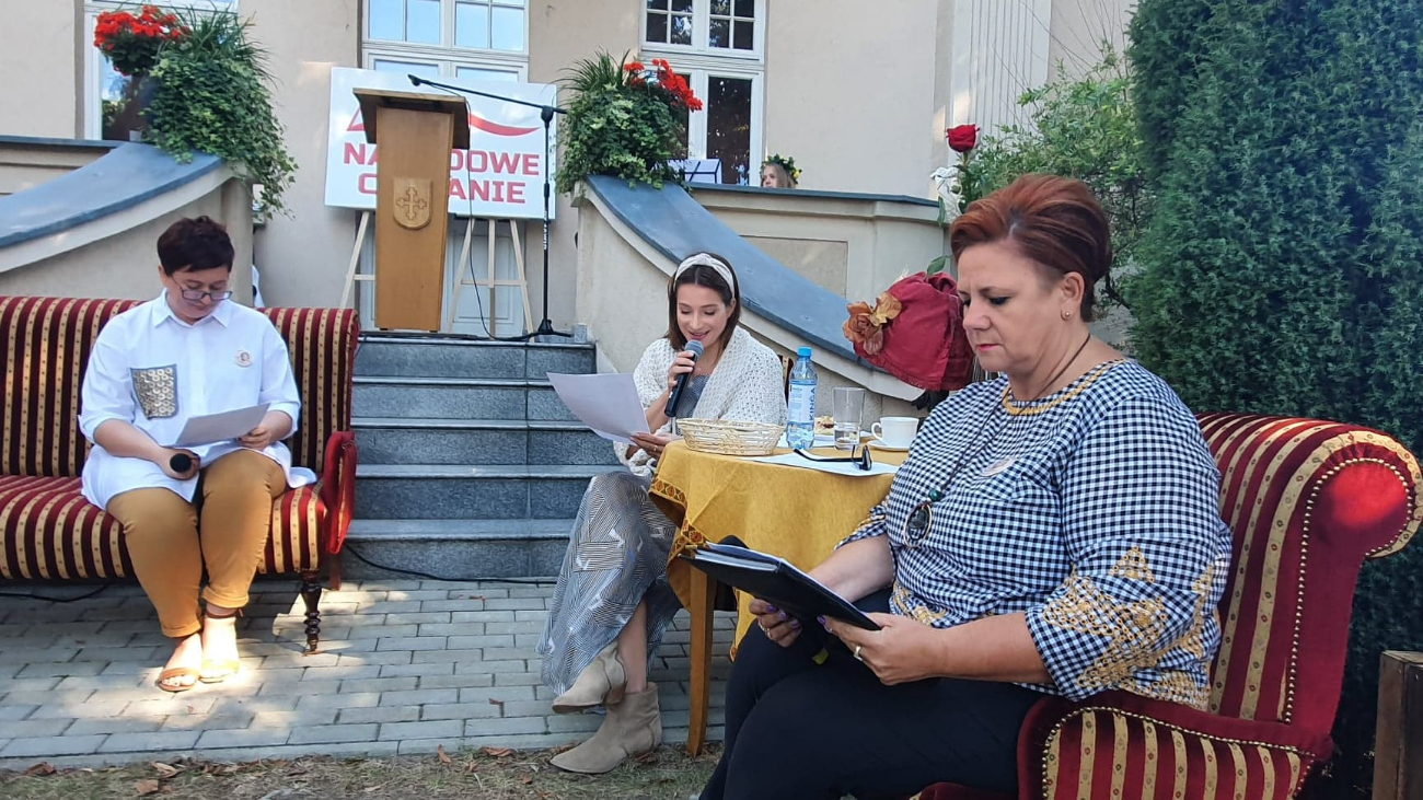 Anna Dereszowska czytała w Słupcy Mickiewicza