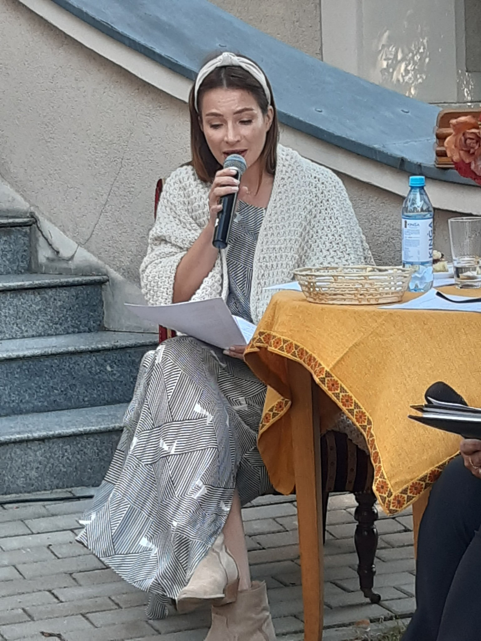 Anna Dereszowska czytała w Słupcy Mickiewicza