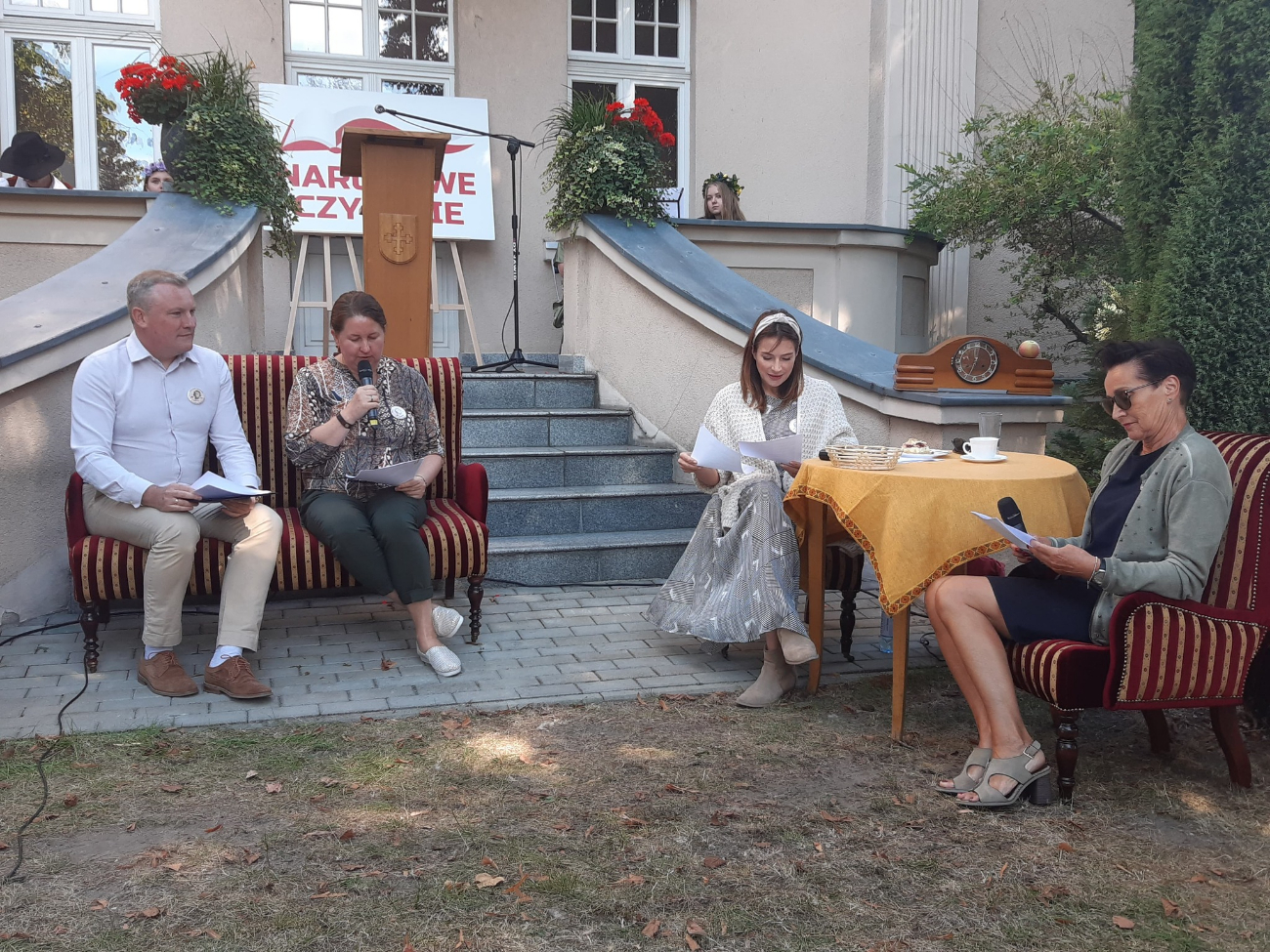 Anna Dereszowska czytała w Słupcy Mickiewicza