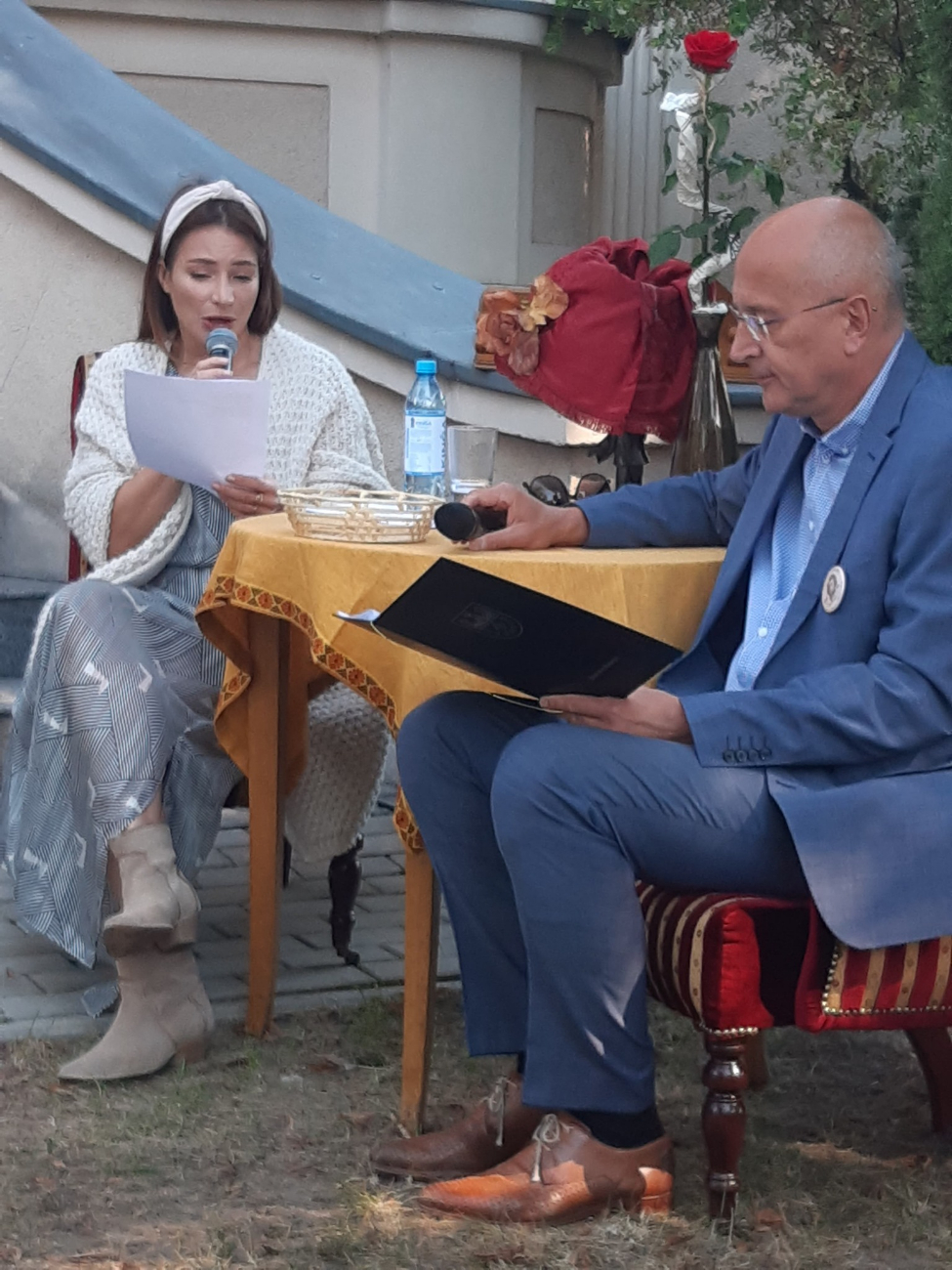 Anna Dereszowska czytała w Słupcy Mickiewicza