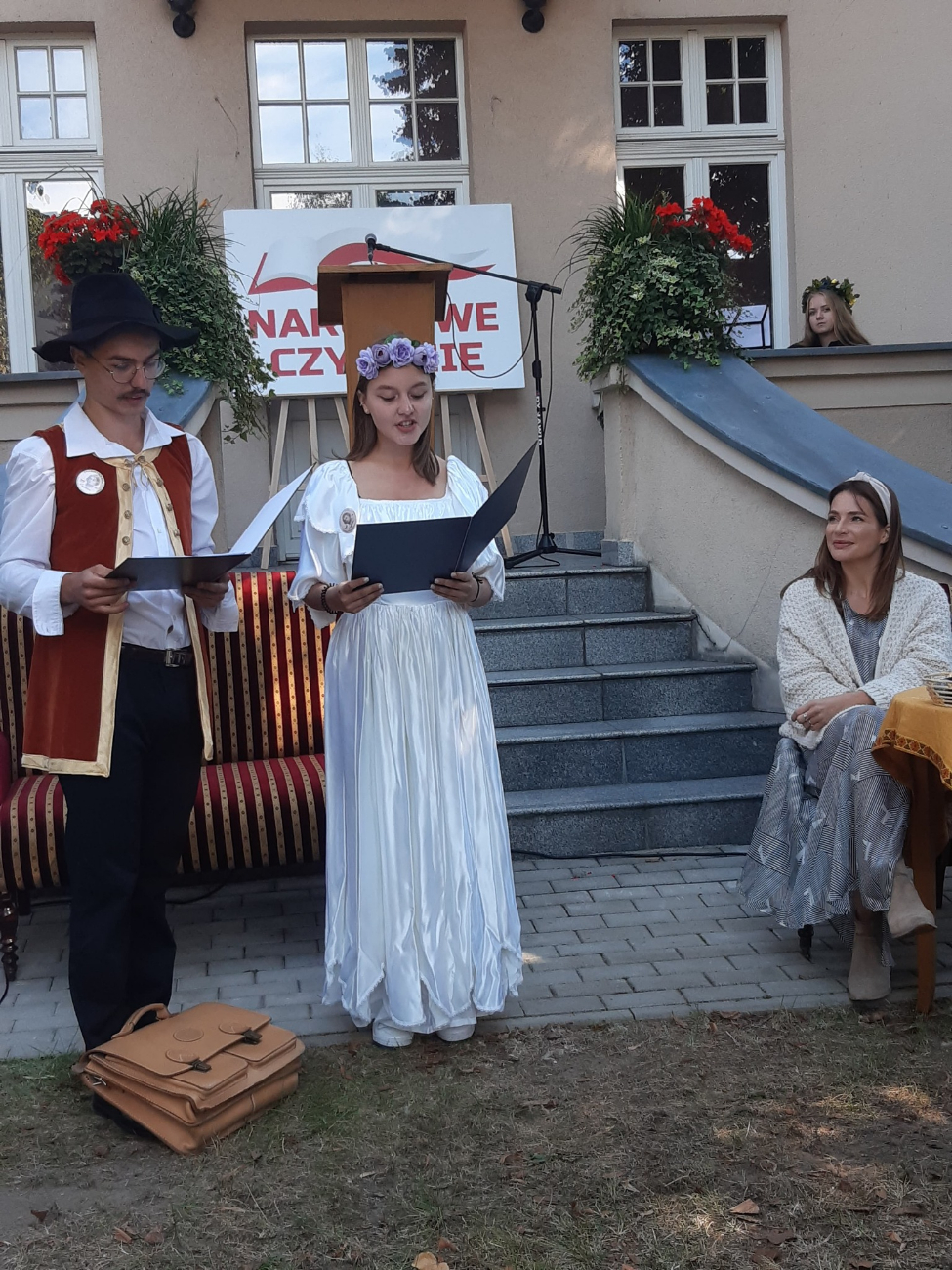 Anna Dereszowska czytała w Słupcy Mickiewicza