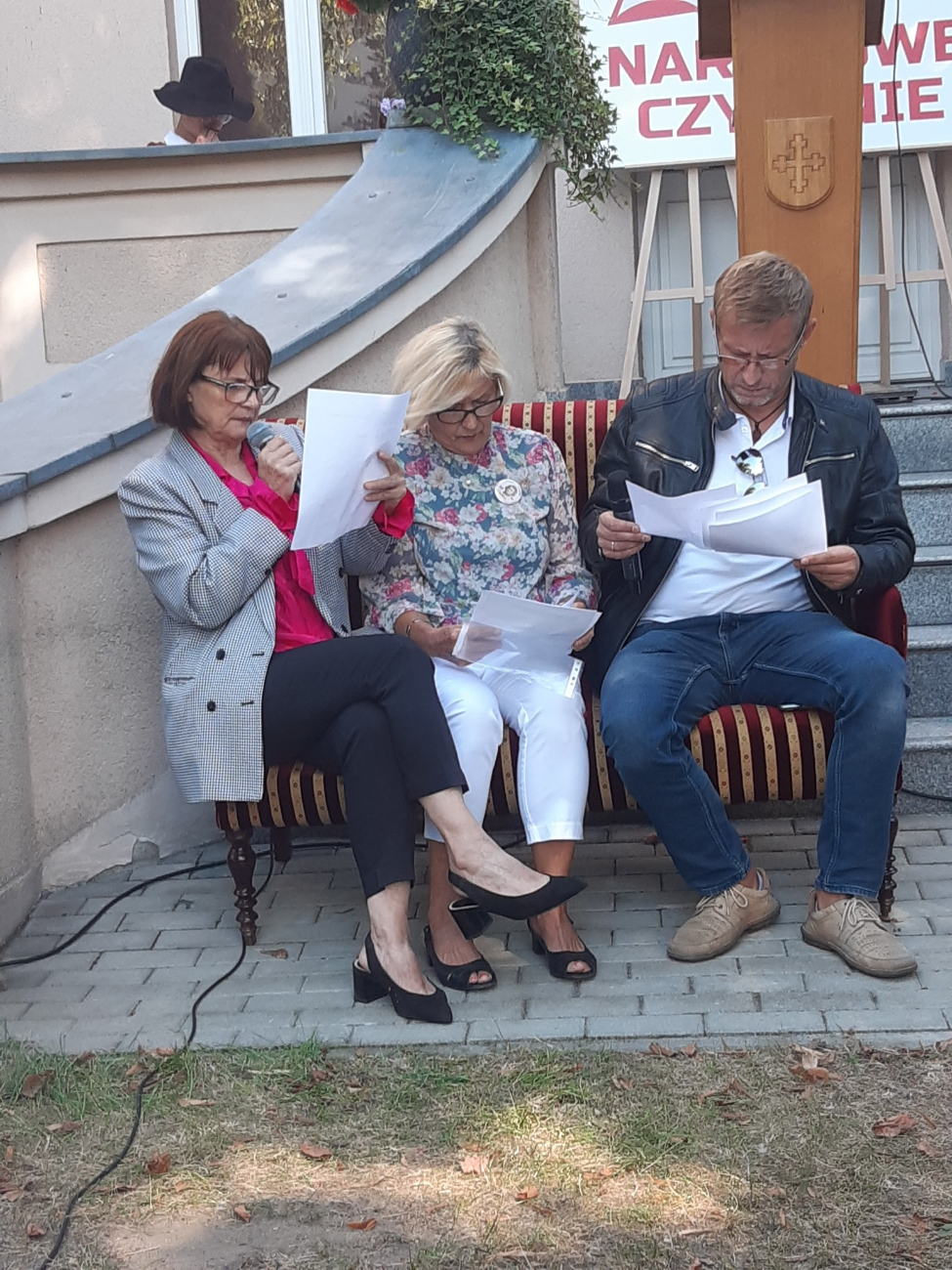 Anna Dereszowska czytała w Słupcy Mickiewicza