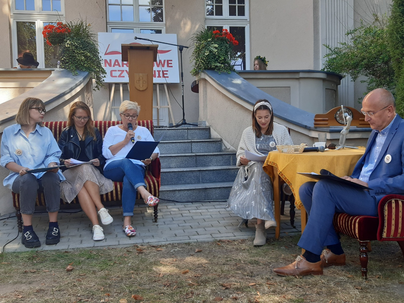 Anna Dereszowska czytała w Słupcy Mickiewicza