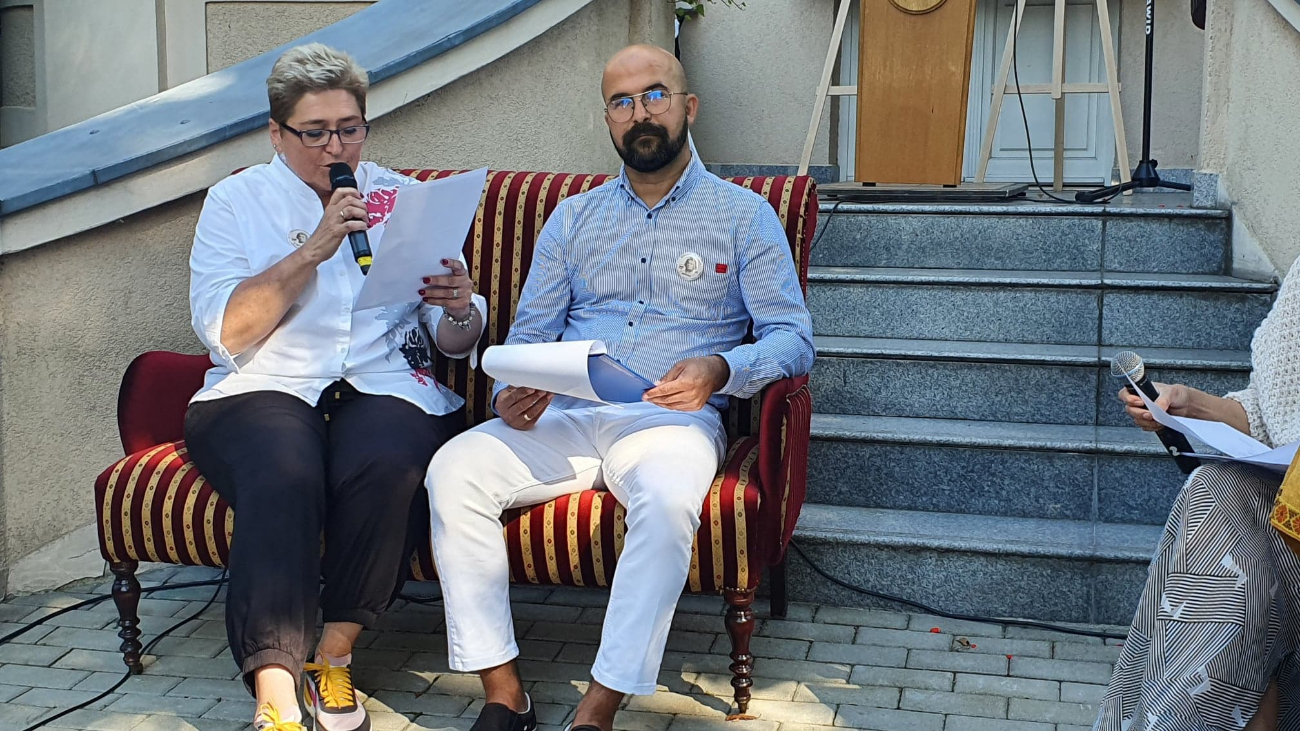 Anna Dereszowska czytała w Słupcy Mickiewicza