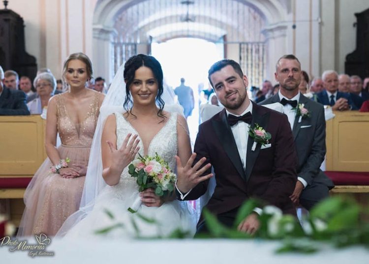 Gratulacje dla Dominiki i Rafała