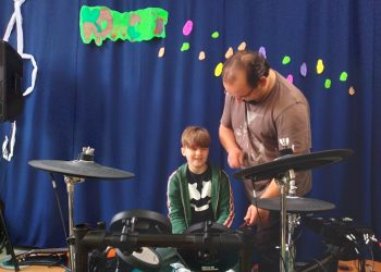 Koncertowali w szkole