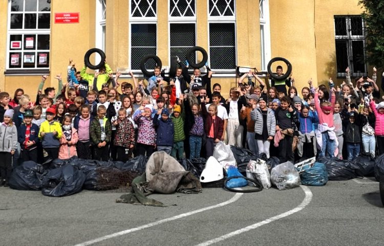 Sprzątali świat w Wólce