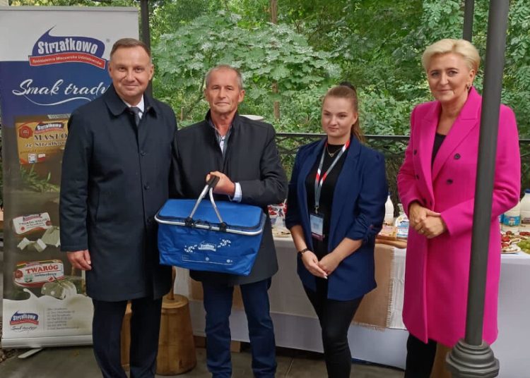 Byli na dożynkach prezydenckich