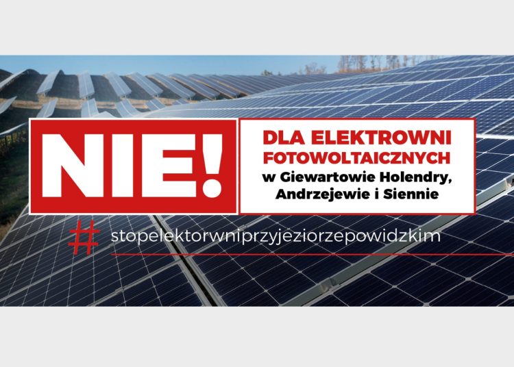 Protest! Mieszkańcy nie chcą elektrowni fotowoltaicznych