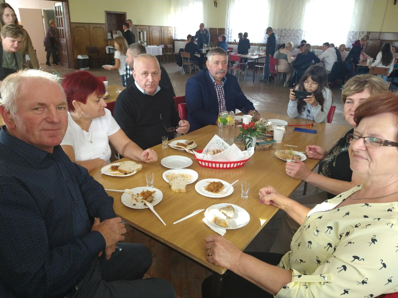 Dzik atrakcją w Marcewku