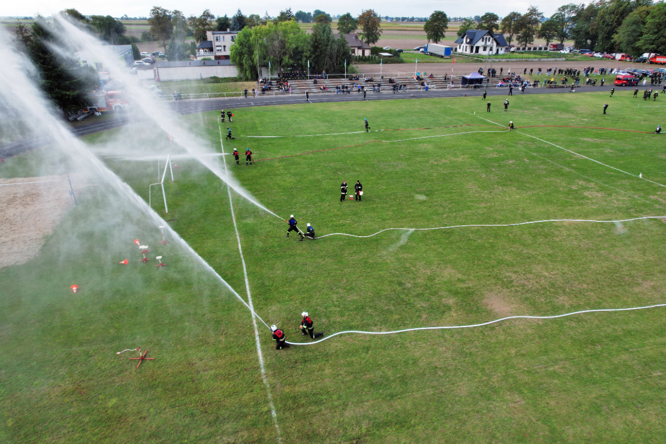 Zawody w obiektywie. Zobacz, jak rywalizowali strażacy