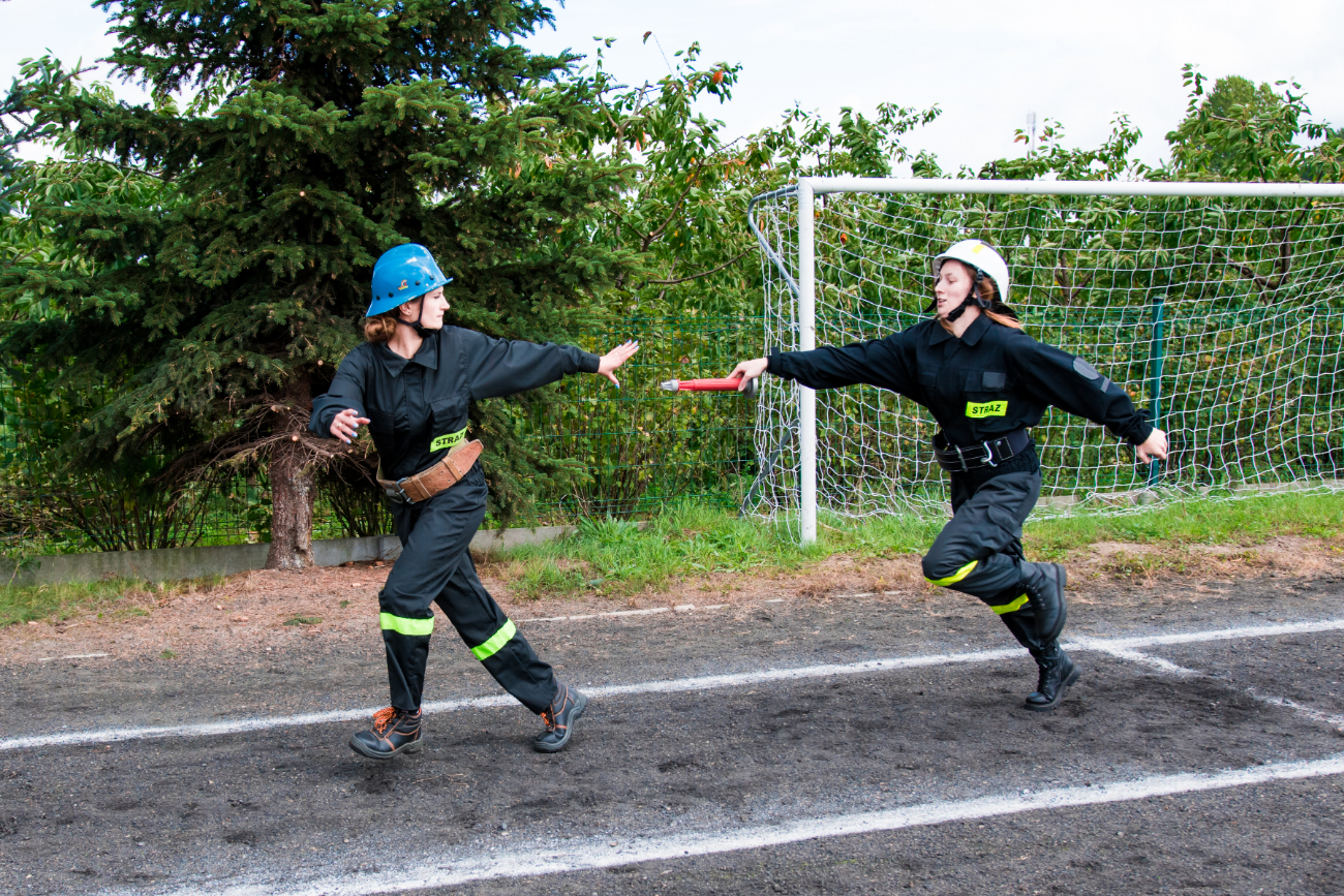 Zawody w obiektywie. Zobacz, jak rywalizowali strażacy
