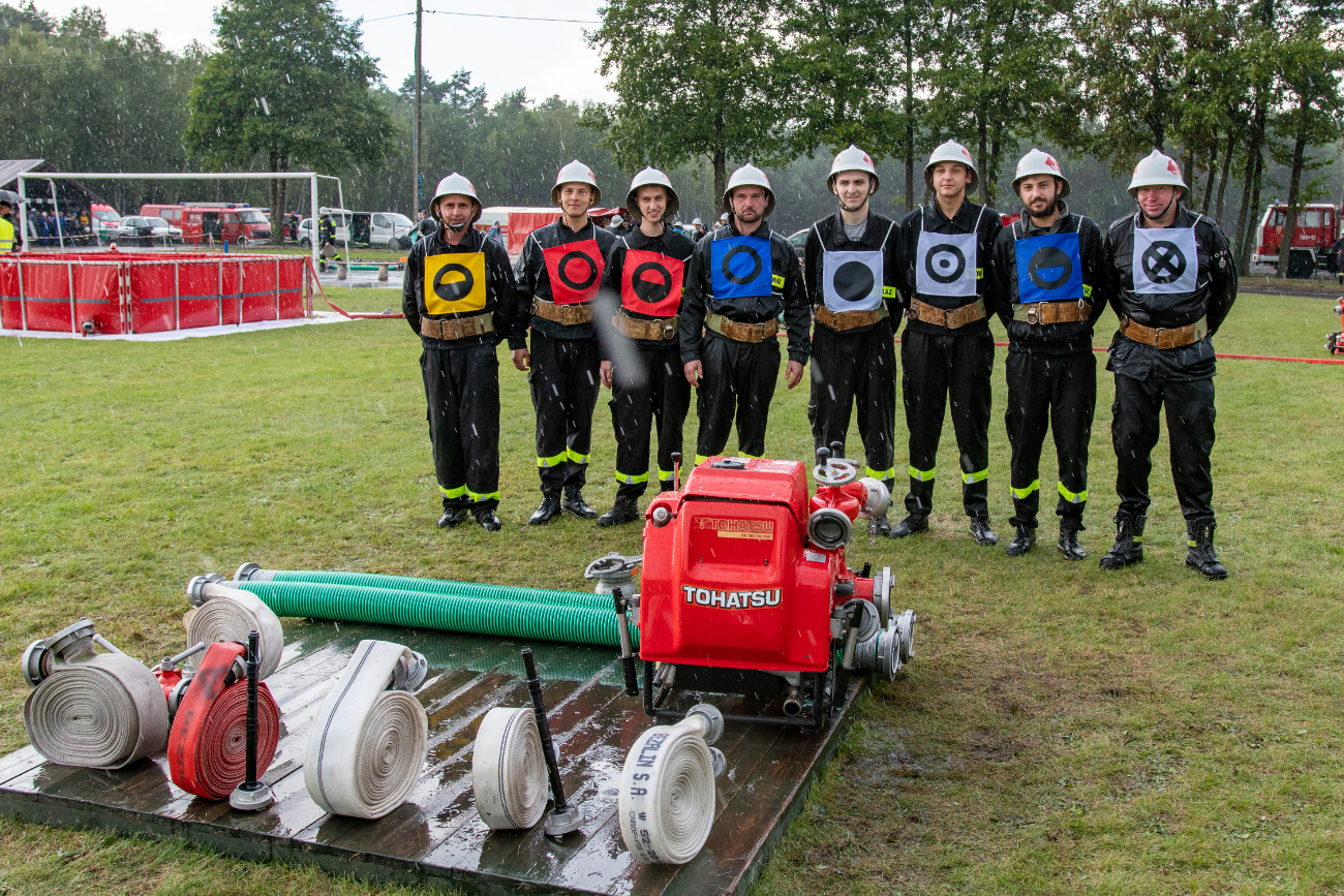 Zawody w obiektywie. Zobacz, jak rywalizowali strażacy
