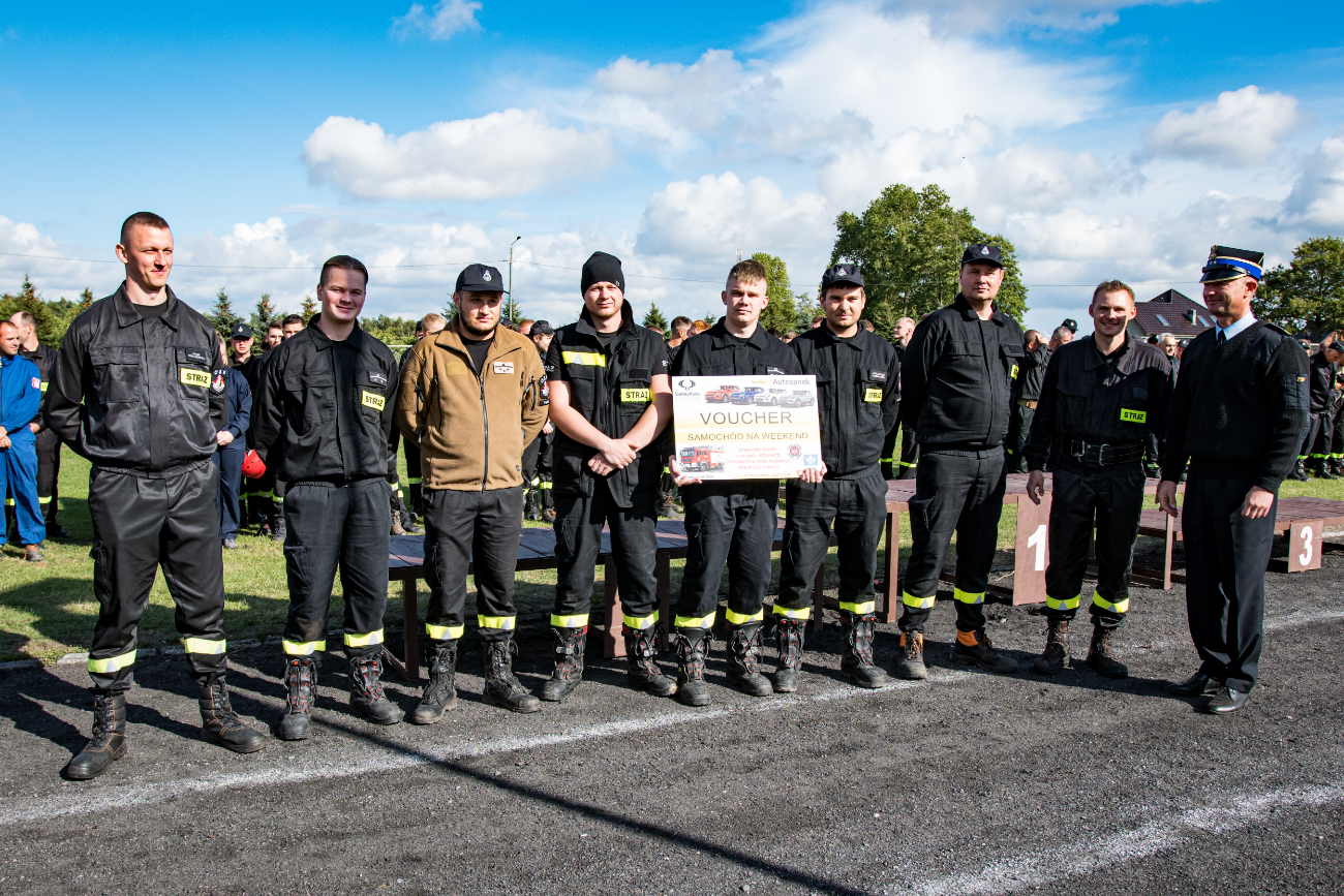 Zawody w obiektywie. Zobacz, jak rywalizowali strażacy