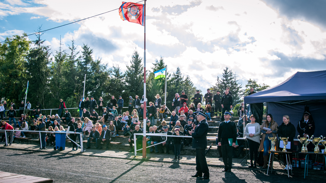 Zawody w obiektywie. Zobacz, jak rywalizowali strażacy