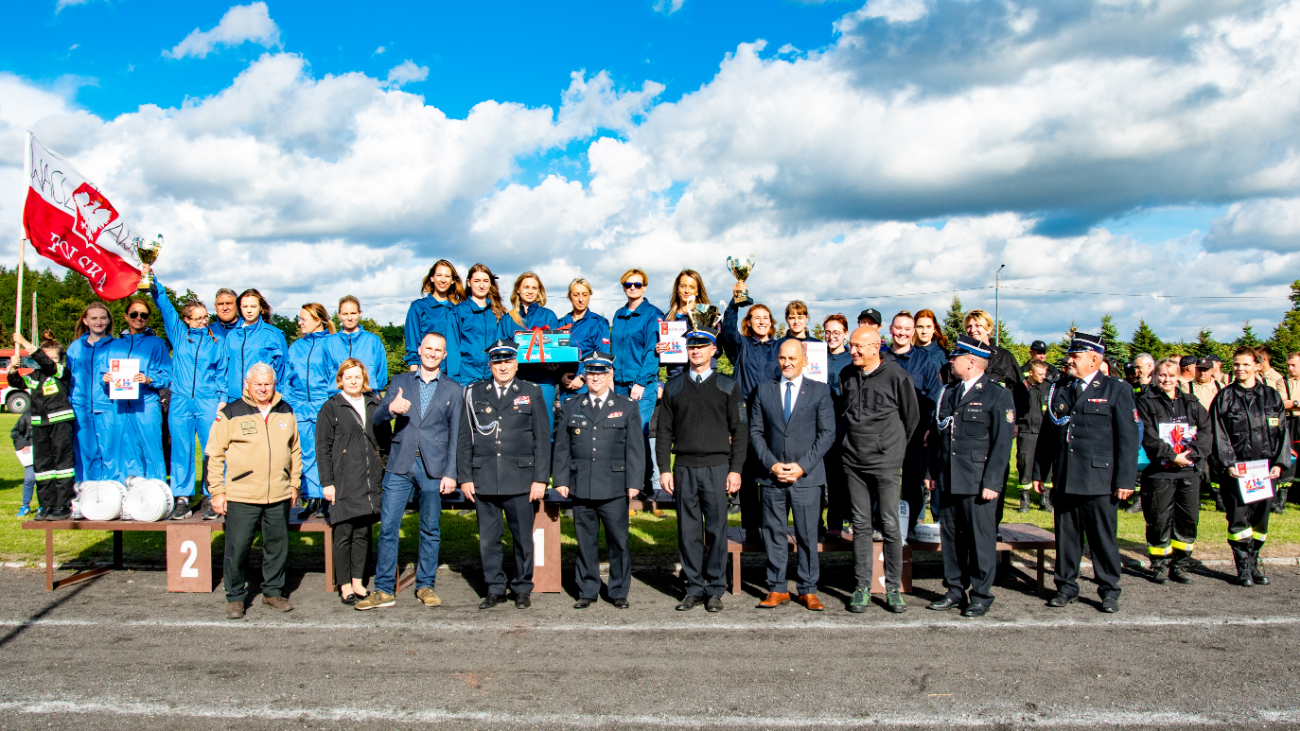 Zawody w obiektywie. Zobacz, jak rywalizowali strażacy