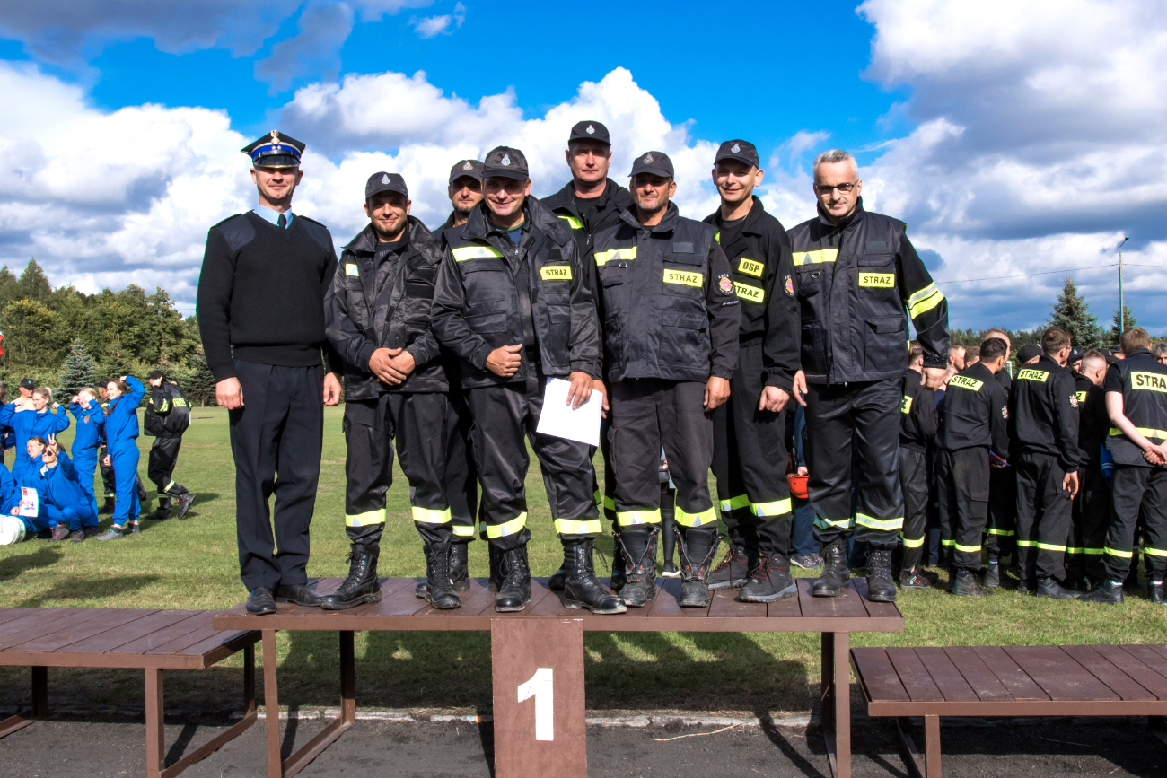 Zawody w obiektywie. Zobacz, jak rywalizowali strażacy