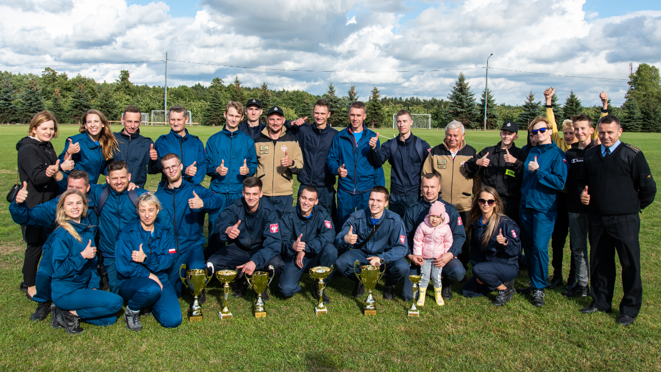 Zawody w obiektywie. Zobacz, jak rywalizowali strażacy