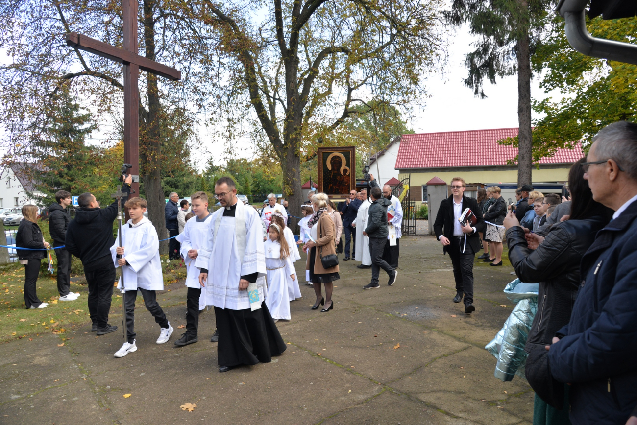 Tak w Koszutach Małych przyjęli obraz Matki Boskiej ZDJĘCIA