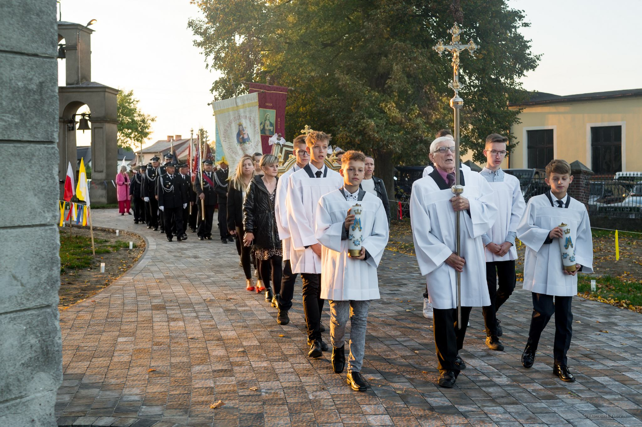 Tak przyjęli Matkę Boską w Cieninie Kościelnym