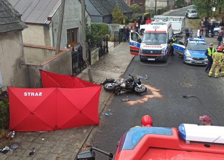 Przez dłuższy czas trwała reanimacja. Niestety…