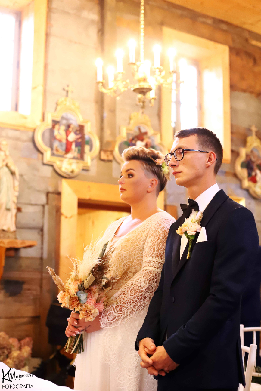 Klaudia i Mateusz. Samych pięknych dni!