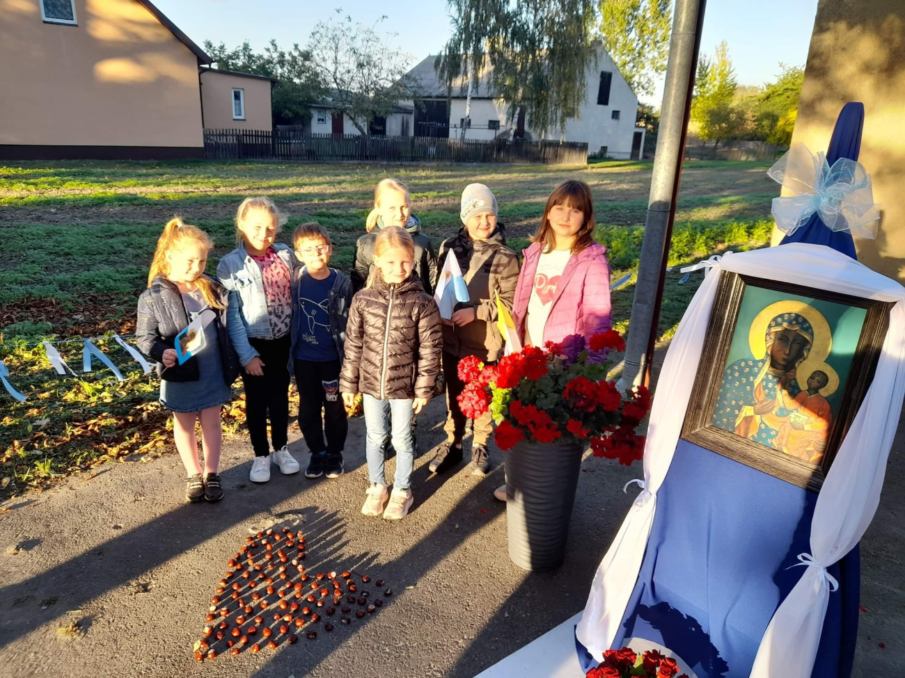 W Gółkowie z radością witali obraz Matki Boskiej